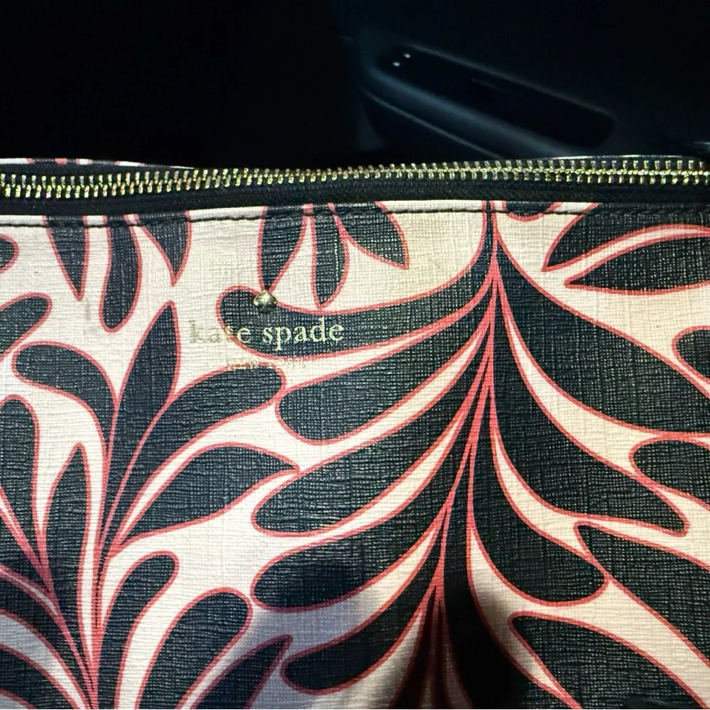 NWOT Kate Spade Cara Tote | Resort Chic Playful Luxury Statement Bag - Picture 6 of 16